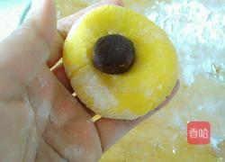 南瓜豆沙芝麻饼的做法图解7