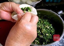 香菜肉饼的做法图解2