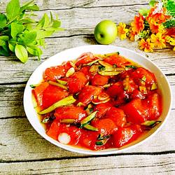 黄瓜炒凉粉的做法[图]