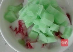 自制西瓜奶绿的做法图解5