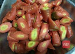 胡萝卜烧鸡的做法图解2