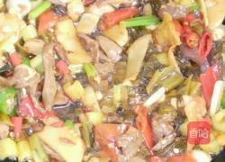 酸辣鸡肝胗的做法图解3