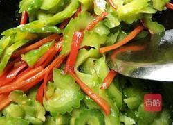 苦瓜炒肉的做法图解6
