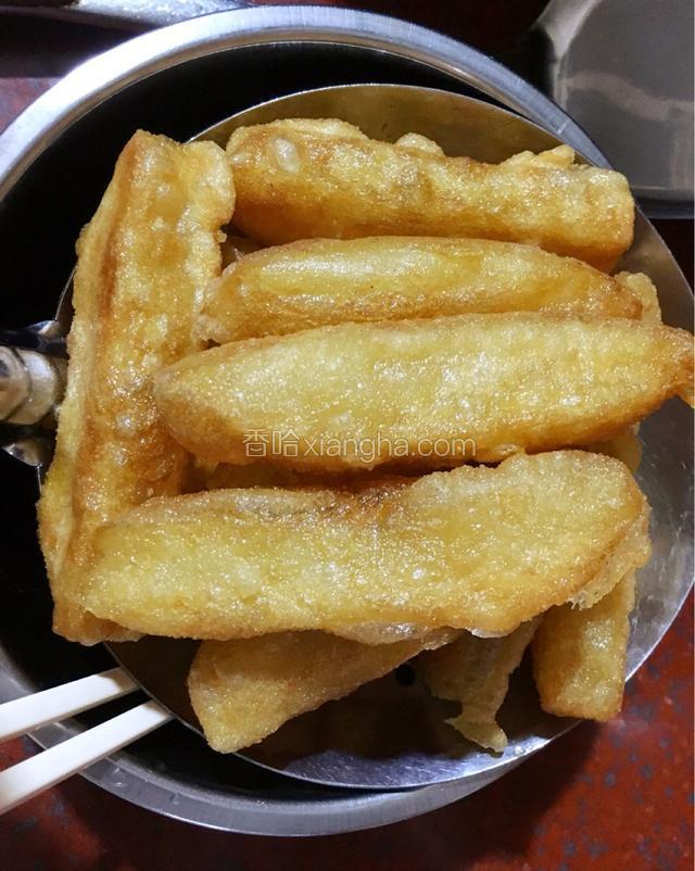 捞出控油