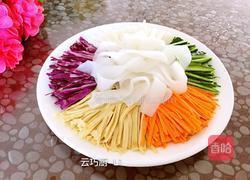 五彩大拉皮的做法图解7