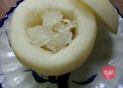 冰糖百合雪梨盅的做法图解5