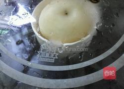 冰糖百合雪梨盅的做法图解7