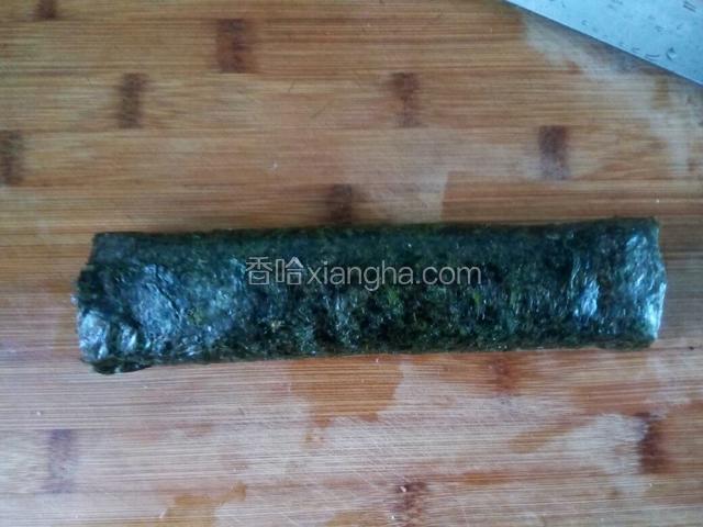 准备切块