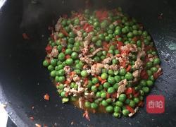 红辣椒炒豌豆肉末的做法图解8