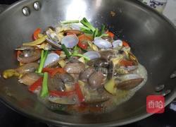 姜葱爆花甲的做法图解7