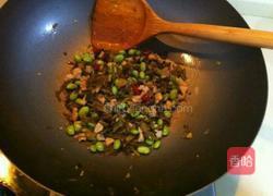 毛豆炒咸菜的做法图解11