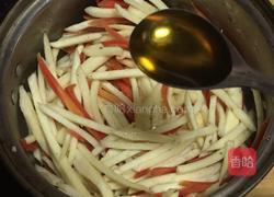 凉拌茭白的做法图解3