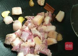 五花肉烧干笋的做法图解4