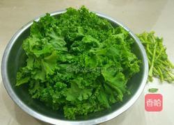 凉拌橄榄菜的做法图解2