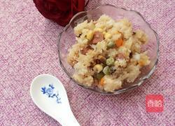 腊肠什锦焖饭的做法图解9