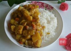 咖喱鸡肉饭的做法图解5