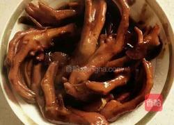红烧鸭掌的做法图解4