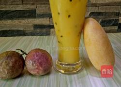 百香芒果汁的做法图解6