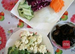 香辣大拌菜的做法图解2