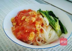 西红柿鸡蛋打卤面的做法图解8
