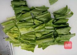 蒜蓉油麦菜的做法图解3