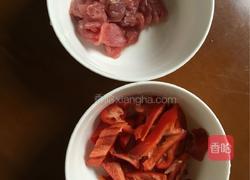 辣椒炒芦笋的做法图解2