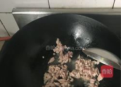 豆酱肉末炒豆角的做法图解2