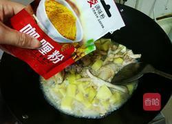 土豆加哩鸡的做法图解4