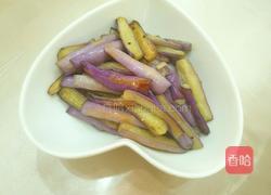 青椒炒茄子的做法图解6