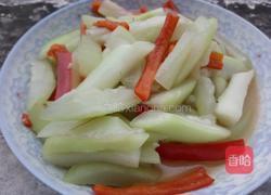 素炒护子瓜的做法图解5