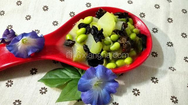 毛豆炖冬瓜