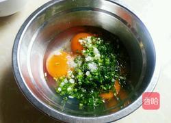 葱花玉米面蛋饼的做法图解3