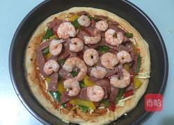 鲜虾培根披萨（九寸）的做法图解18