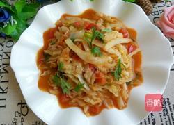 大头菜炒西红柿的做法图解10