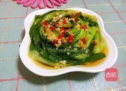 蒜末青菜的做法图解5