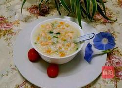 胡萝卜鲜虾粥的做法图解6