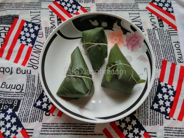 红豆糯米粽