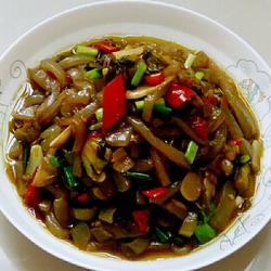 酸菜炒蘑芋的做法[图]