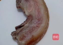 蒜苔炒肉片的做法图解1