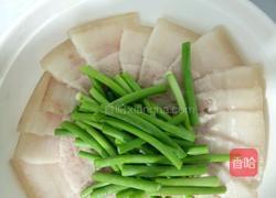 蒜苔炒肉片的做法图解4