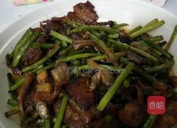 蒜苔炒肉片的做法图解10