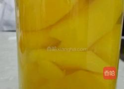 黄桃罐头的做法图解7