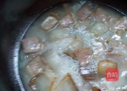 花菇炒腊肉的做法图解3