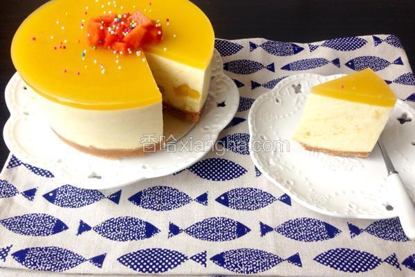 芒果酸奶慕斯蛋糕(六寸)