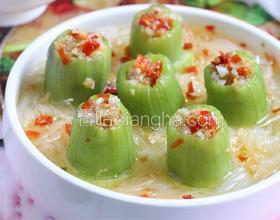 蒜蓉粉絲蒸絲瓜