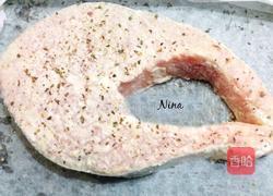 蒜香烤三文鱼的做法图解4