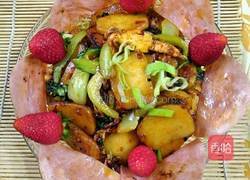 老干妈酱炒年糕的做法图解8