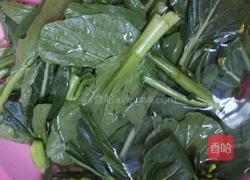 蒜蓉炒菜心的做法图解1