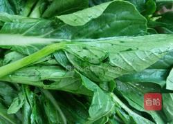 蒜蓉炒菜心的做法图解3