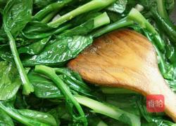 蒜蓉炒菜心的做法图解4